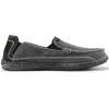 imageVILOCY Mens Slip on Deck Shoes Casual Canvas Loafers Beach Boat Shoes Zero Drop Vintage FlatGrey