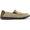 imageVILOCY Mens Slip on Deck Shoes Casual Canvas Loafers Beach Boat Shoes Zero Drop Vintage FlatTan