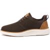 imageVILOCY Boys Slip On Casual Dress Sneaker Hands Free Fashion Shoes Comfortable Oxfords Mesh Tennis Breathable School Uniform Formal Church ShoesLittle KidBig KidBrown