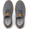 imageVILOCY Boys Slip On Casual Dress Sneaker Hands Free Fashion Shoes Comfortable Oxfords Mesh Tennis Breathable School Uniform Formal Church ShoesLittle KidBig KidGrey
