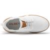 imageVILOCY Boys Slip On Casual Dress Sneaker Hands Free Fashion Shoes Comfortable Oxfords Mesh Tennis Breathable School Uniform Formal Church ShoesLittle KidBig KidWhite