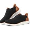 imageVILOCY Mens Casual Dress Sneakers Slip on Walking Shoes Hands Free Fashion Sneakers Breeze Tennis Business OxfordsBlack