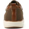 imageVILOCY Mens Wide Casual Dress Oxfords Business Shoes Fashion Sneakers Mesh Breathable Comfortable Walking ShoesBrown