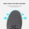 imageVILOCY Mens Wide Casual Dress Oxfords Business Shoes Fashion Sneakers Mesh Breathable Comfortable Walking ShoesGrey