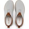 imageVILOCY Mens Wide Casual Dress Oxfords Business Shoes Fashion Sneakers Mesh Breathable Comfortable Walking ShoesLight Grey