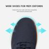 imageVILOCY Mens Wide Casual Dress Oxfords Business Shoes Fashion Sneakers Mesh Breathable Comfortable Walking ShoesNavy