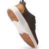 imageVILOCY Boys Slip On Casual Dress Sneaker Hands Free Fashion Shoes Comfortable Oxfords Mesh Tennis Breathable School Uniform Formal Church ShoesToddlerLittle KidBig KidBrown
