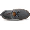 imageVILOCY Boys Slip On Casual Dress Sneaker Hands Free Fashion Shoes Comfortable Oxfords Mesh Tennis Breathable School Uniform Formal Church ShoesToddlerLittle KidBig KidGrey