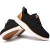 imageVILOCY Boys Slip On Casual Dress Sneaker Hands Free Fashion Shoes Comfortable Oxfords Mesh Tennis Breathable School Uniform Formal Church ShoesToddlerLittle KidBig KidBlack