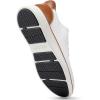 imageVILOCY Mens Hands Free Slip on Casual Dress Tennis Walking Shoes Laceless Fashion Sneakers Breeze Business OxfordsWhite