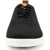 imageVILOCY Mens Casual Dress Oxfords Shoes Knit Lightweight Breathable Fashion Sneaker02black