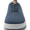 imageVILOCY Mens Casual Dress Oxfords Shoes Knit Lightweight Breathable Fashion Sneaker02haze Blue