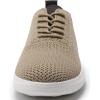 imageVILOCY Mens Casual Dress Oxfords Shoes Knit Lightweight Breathable Fashion Sneaker02khaki