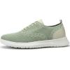 imageVILOCY Mens Casual Dress Oxfords Shoes Knit Lightweight Breathable Fashion Sneaker02light Green