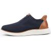 imageVILOCY Mens Slip on Casual Dress Tennis Walking Shoes Ease in Laceless Fashion Sneakers Breeze Business OxfordsNavy