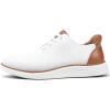 imageVILOCY Mens Slip on Casual Dress Tennis Walking Shoes Ease in Laceless Fashion Sneakers Breeze Business OxfordsWhite