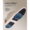 image:imageVILOCY Mens Casual Dress Sneakers Tennis Walking Shoes  LaceUp Breathable Lightweight Comfortable Office Knit Mesh Oxfords WorkampWeekend ShoesBeige