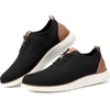 image:imageVILOCY Mens Casual Dress Sneakers Tennis Walking Shoes  LaceUp Breathable Lightweight Comfortable Office Knit Mesh Oxfords WorkampWeekend ShoesBlack
