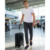 image:imageVILOCY Mens Casual Dress Sneakers Tennis Walking Shoes  LaceUp Breathable Lightweight Comfortable Office Knit Mesh Oxfords WorkampWeekend ShoesDark Blue