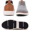 image:imageVILOCY Mens Casual Dress Sneakers Tennis Walking Shoes  LaceUp Breathable Lightweight Comfortable Office Knit Mesh Oxfords WorkampWeekend ShoesLight Grey