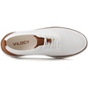 image:imageVILOCY Mens Casual Dress Sneakers Tennis Walking Shoes  LaceUp Breathable Lightweight Comfortable Office Knit Mesh Oxfords WorkampWeekend ShoesWhite