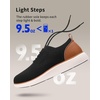 image:imageVILOCY Mens Casual Dress Sneakers Tennis Walking ShoesBlack