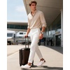 image:imageVILOCY Mens Casual Dress Sneakers Tennis Walking ShoesWhite
