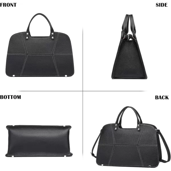 COOLCY Genuine Leather Satchel Purse for Women Handbags Crossbody Shoulder bags Designer Top Handle Tote Bag