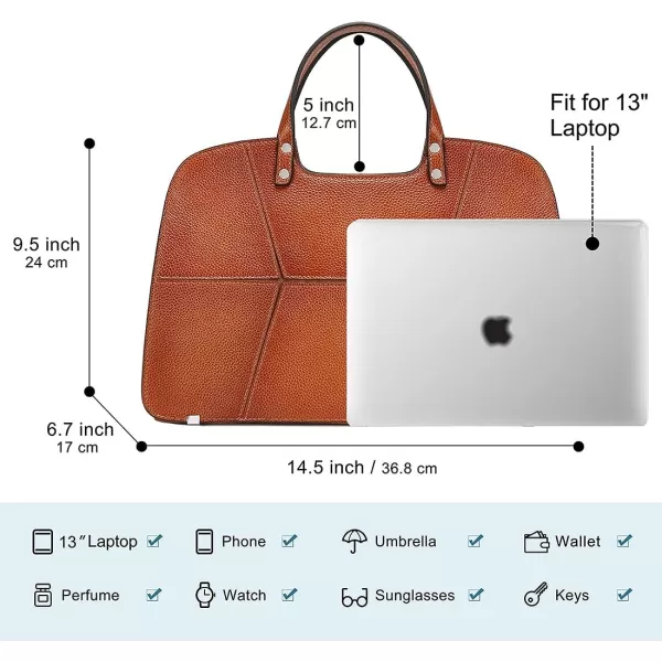 COOLCY Genuine Leather Satchel Purse for Women Handbags Crossbody Shoulder bags Designer Top Handle Tote Bag