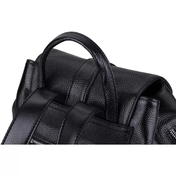 COOLCY New vintage Women Real Genuine Leather Backpack Purse SchoolBag