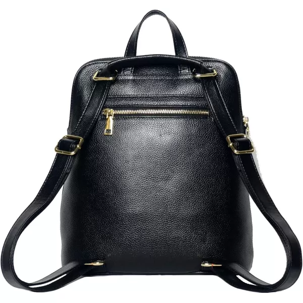 Coolcy Women Real Leather Backpack Shoulder Bag