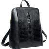 imageCOOLCY Women Real Leather Backpack Shoulder BagBlack