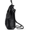 imageCOOLCY Women Real Leather Backpack Shoulder BagBlack2