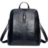 imageCOOLCY Women Real Leather Backpack Shoulder BagBlack