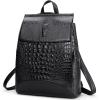 imageCOOLCY Women Real Leather Backpack Shoulder BagBlack2