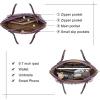 imageCOOLCY Genuine Leather Purses for Women Crocodile Crossbody Small Satchel Bag Designer Shoulder Handbags for LadiesPurple