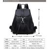 imageCOOLCY New vintage Women Real Genuine Leather Backpack Purse SchoolBag