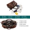 imageWomen Genuine Leather Handbags vintage purses Top Handle Satchel and tote Crossbody Shoulder bagsVintage Coffee