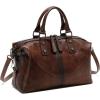 imageWomen Genuine Leather Handbags vintage purses Top Handle Satchel and tote Crossbody Shoulder bagsVintage Coffee