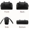 image:imageLeather Shoulder Bag Genuine Leather Purses for Women Trendy HandbagsVintage Hobo Clutch Bags for Work Travel Daily UseBlack