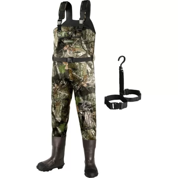 Dark Lightning Neoprene Chest Waders for Men Duck Hunting, Neoprene Waders for Men/Women with Boots, High Chest Camo Wader