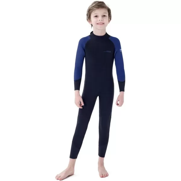 Dark Lightning Shorty Wetsuits for Kids Boys and Girls, 2MM Neoprene Thermal Swimsuit, Toddler/Junior/Youth Wet Suits