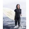 imageDark Lightning Wetsuits for Men and Women MensWomens Wet Suit for Cold Water 32mm Wetsuit for Diving Surfing Snorkeling Kayaking Water SportsWomen  Black32mm