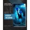 imageDark Lightning Wetsuits for Men and Women MensWomens Wet Suit for Cold Water 32mm Wetsuit for Diving Surfing Snorkeling Kayaking Water SportsWomen  NW  Black32mm