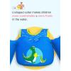 imageCoast Guard Approved KidsToddler Life Jacket Swim Vest 3355 lbs BabyToddler Arm Floaties 3050 PoundsWater Wings in PuddleSeaDinosaurBlue