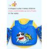 imageCoast Guard Approved KidsToddler Life Jacket Swim Vest 3355 lbs BabyToddler Arm Floaties 3050 PoundsWater Wings in PuddleSeaSharkBlue