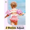 imageCoast Guard Approved KidsToddler Life Jacket Swim Vest 3355 lbs BabyToddler Arm Floaties 3050 PoundsWater Wings in PuddleSeaUnicorn Pink
