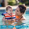 imageCoast Guard Approved Life Vest KidsTodder BabyInfant Life Jacket 030 lbs Toddler Floaties 2030 Poundsinfant vest 033lbs US  Flag