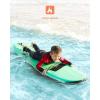 imageDark Lightning 32mm Kids Wetsuit for Boys and Girls Neoprene Thermal Swimsuit ToddlerJuniorYouth One Piece Wet Suits for Scuba DivingFullBlue