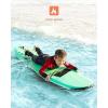 imageDark Lightning 32mm Kids Wetsuit for Boys and Girls Neoprene Thermal Swimsuit ToddlerJuniorYouth One Piece Wet Suits for Scuba DivingFullRed